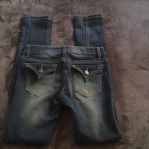Girls distressed jeans